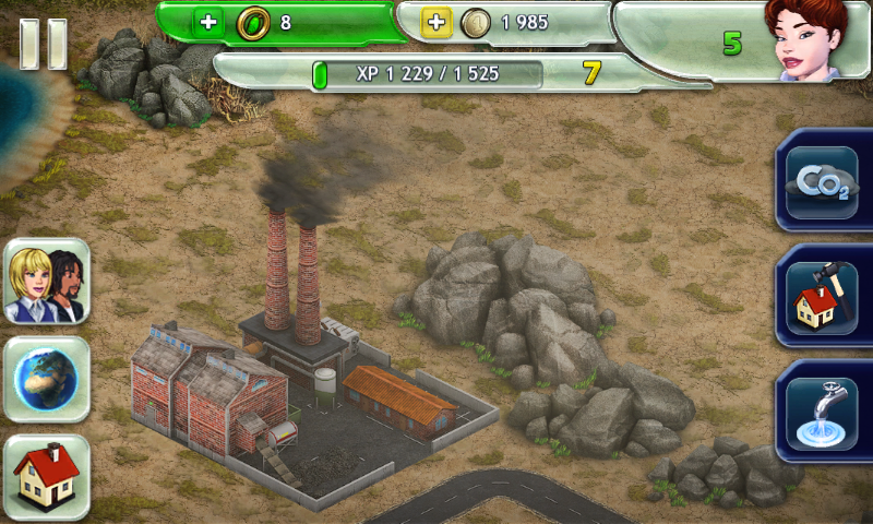 Dirty coal plant