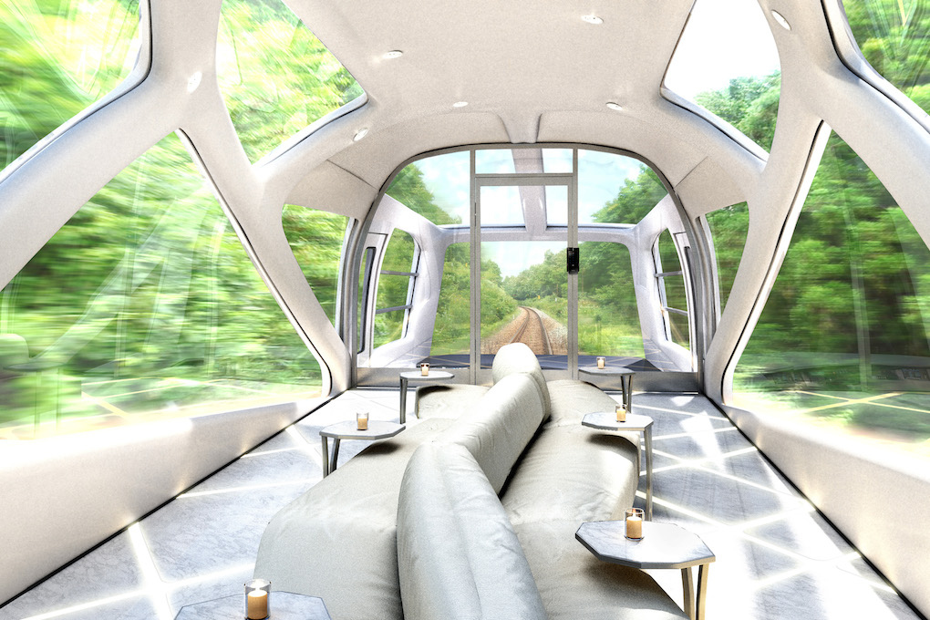 Japanese luxury train for the 1%