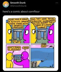 A comic about cornflour